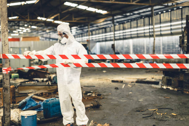 Professional Biohazard technician working in Philadelphia, PA